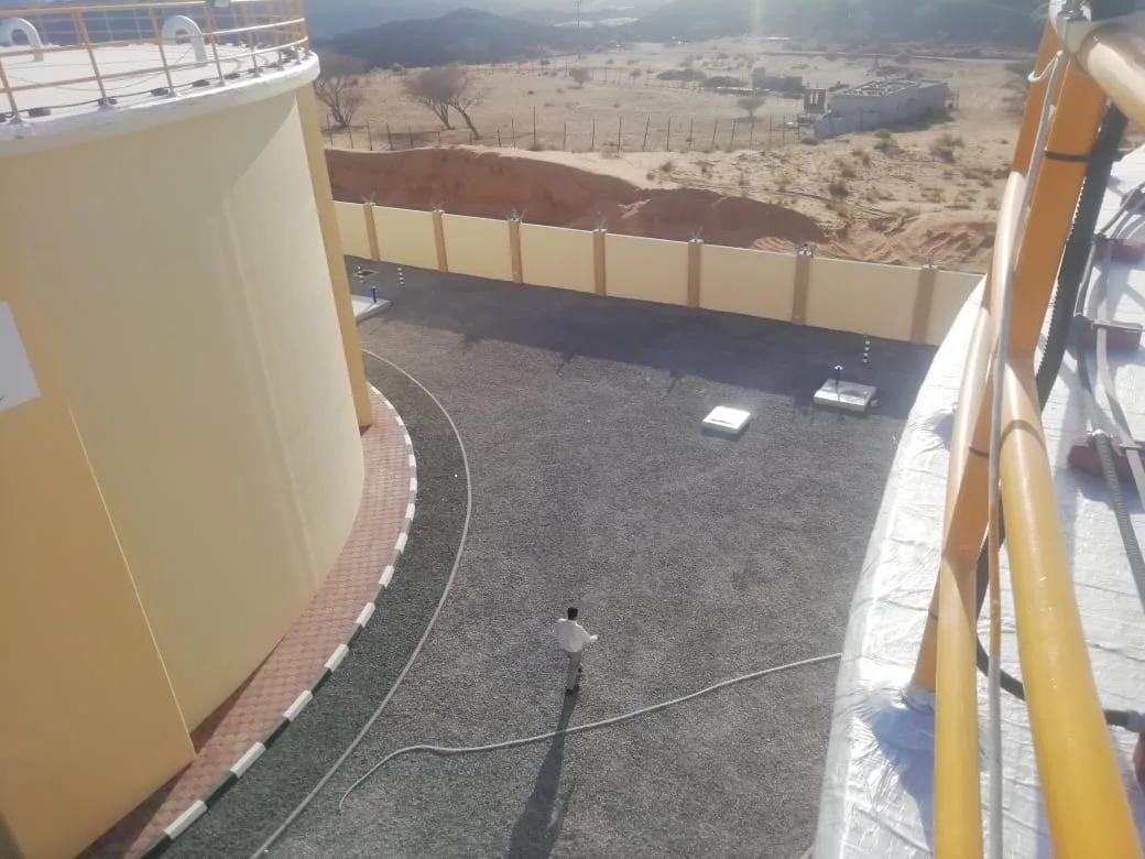 122W2018 - 3 x 1.0 MIG RCC Water Tanks, Pumping Station & Pipelines al ghail Area - image 2