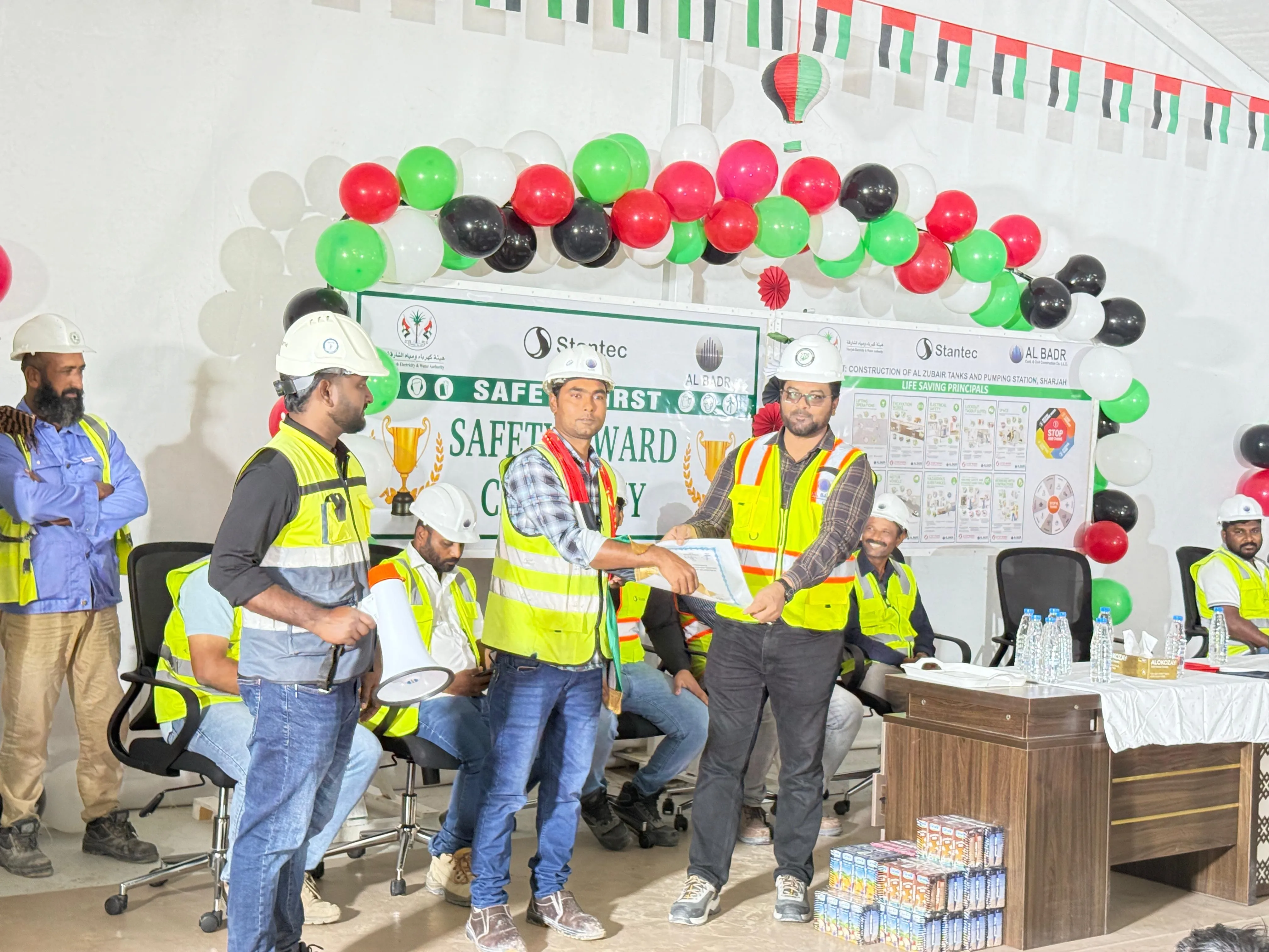 Team Safety Celebration